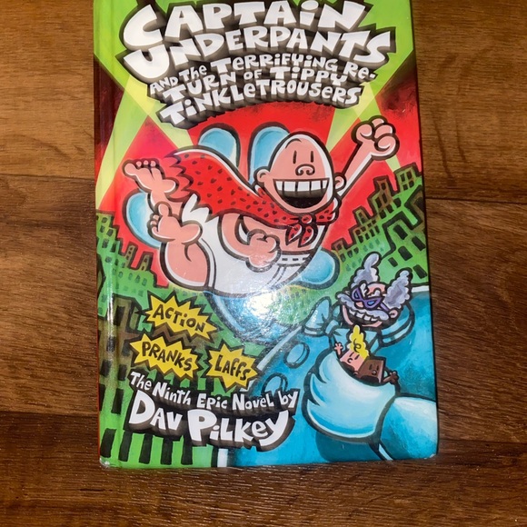 MORE OF CAPTIAN UNDERPANTS NOVELS 8-11 WITH COLOR AND NO COLOR, PLUS MORE BOOKS - Picture 3 of 14